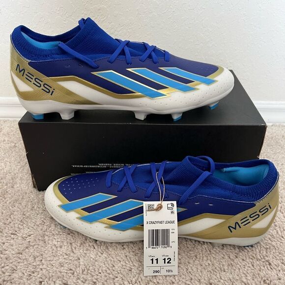 Adidas X Crazyfast Messi League FG Soccer Cleats - Picture 1 of 9